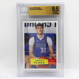 2025-26 Topps Living Cooper Flagg Rookie BGS 9.5 Gem Mint (B)