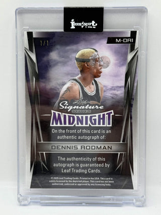 2025 Leaf Signature Series Midnight Dennis Rodman Kaleidoscope Auto 1/1