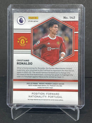 2021-22 Panini Mosaic Premier League Cristiano Ronaldo - No. 142