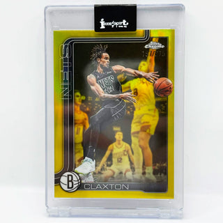 2025-26 Topps Chrome Update Nic Claxton Yellow 157/275