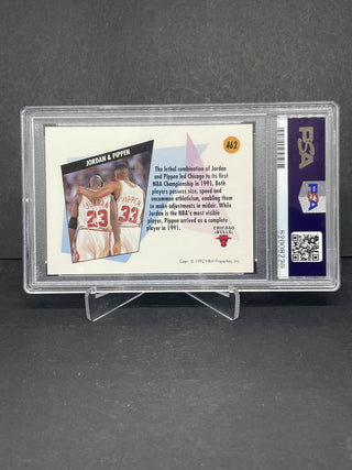 1991 SkyBox Michael Jordan/Scottie Pippen PSA Gem Mint 10