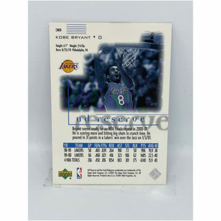 2001-02 Upper Deck Reserve Kobe Bryant - No. 38