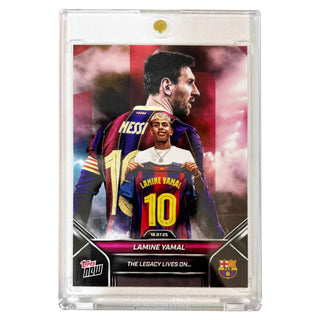 2025 Topps NOW Lamine Yamal The Legacy Lives On #002