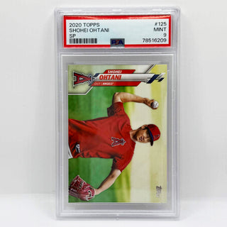 2020 Topps Photo Variation Shohei Ohtani SP PSA Mint 9