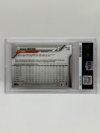 2020 Topps Photo Variation Shohei Ohtani SP PSA Mint 9