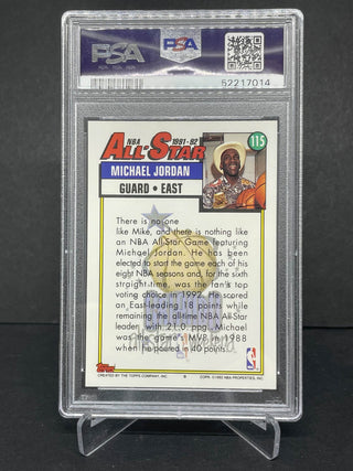 1992 Topps Michael Jordan PSA Gem Mint 10