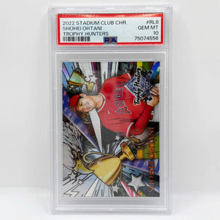 2022 Topps Stadium Club Shohei Ohtani Trophy Hunters PSA Gem Mint 10