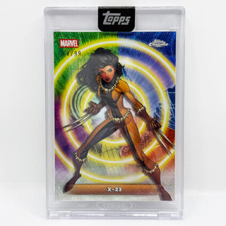 2026 Topps Chrome X-23 SSP Encased 64/99
