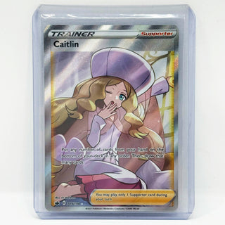 Pokemon TCG Trainer Caitlin 189/198 Chilling Reign Full Art Holo