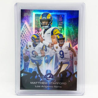 2026 Topps Billboard Material Matthew Stafford Case Hit #BM-30
