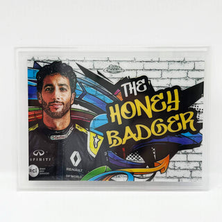 2020 Topps Chrome F1 Daniel Ricciardo Track Tags The Honey Badger #TT-7