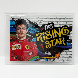 2020 Topps Chrome F1 Charles Leclerc Track Tags The Rising Star #TT-4