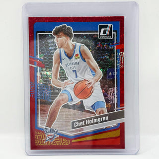 2023-24 Panini Donruss Chet Holmgren Red Choice 03/88