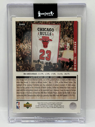 1994-95 Upper Deck Collectors Choice Michael Jordan #240