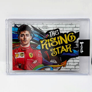 2020 Topps Chrome F1 Charles Leclerc Track Tags The Rising Star #TT-4