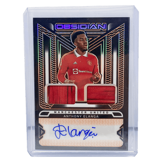 2022-23 Obsidian Anthony Elanga Manchester united Patch Auto 07/25 - DJI-AEL