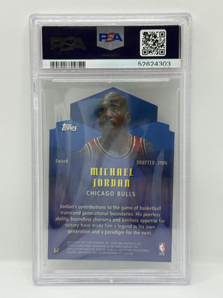 1997 Topps Generations Michael Jordan PSA Mint 9