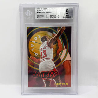 1995-96 Fleer Total O Michael Jordan BGS Mint 9