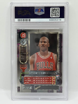 1997 SkyBox Metal Universe Michael Jordan PSA NM-MT 8