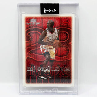 1999-00 Upper Deck Michael Jordan MJ Exclusives MVP #206