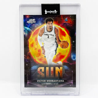 2025-26 Topps Chrome Cosmic Victor Wembanyama Sun SSP #PPS-6