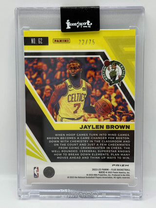 2022-23 Panini Flux Jaylen Brown Supernova 22/75