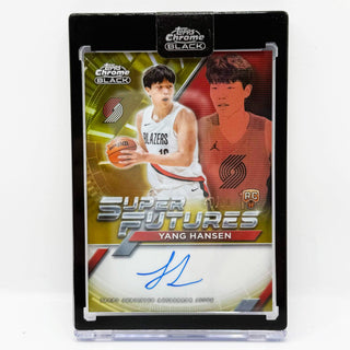 2025-26 Topps Chrome Black Yang Hansen Super Futures Rookie Auto 40/50