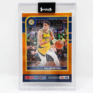 2024-25 Panini Hoops Tyrese Haliburton Orange Prizm 084/199