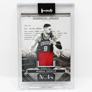 2024-25 Panini Noir Screenplay Jerseys Nikola Vucevic Patch 57/99