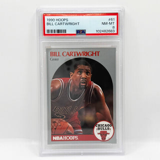 1990 NBA Hoops Bill Cartwright PSA NM-MT 8
