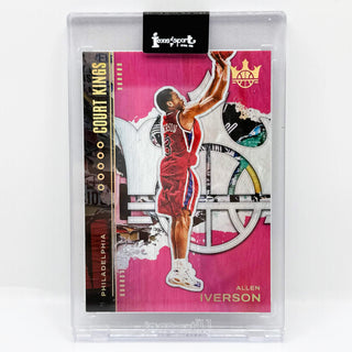 2025-26 Panini Court Kings Allen Iverson Pink 32/99