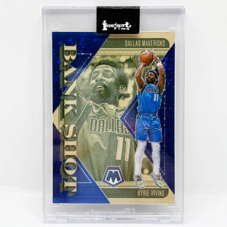 2024-25 Panini Mosaic Kyrie Irving Bank Shot Fast Break Blue Mosaic 09/85