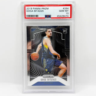2019 Panini Prizm Goga Bitadze Rookie PSA Gem Mint 10