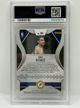 2019 Panini Prizm Goga Bitadze Rookie PSA Gem Mint 10