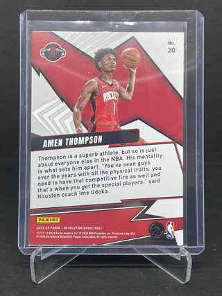 2023-24 Panini Revolution Shock Wave Amen Thompson RC Base #20