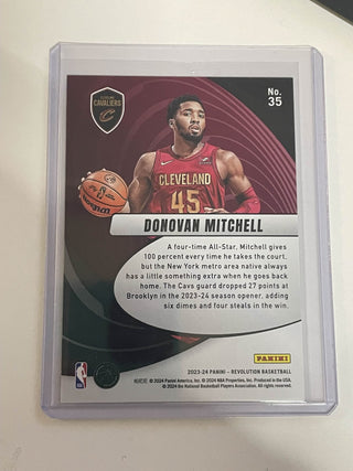 2023-24 Panini Revolution Vortex Donovan Mitchell - No. 35