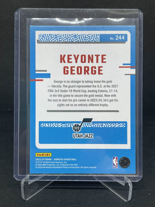 2023-24 Panini Donruss Keyonte George Rated Rookie Red 71/88