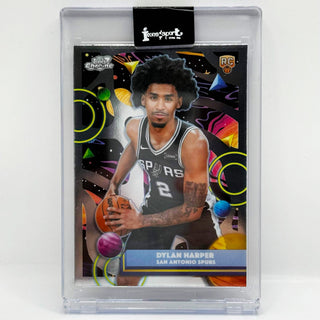 2025-26 Topps Chrome Dylan Harper Cosmic Base Rookie #186
