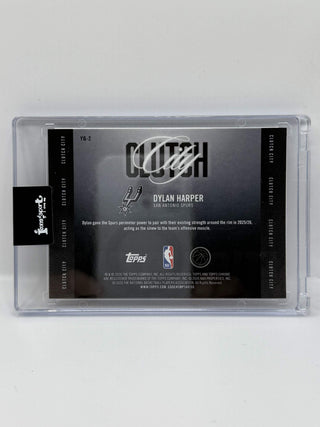 2025-26 Topps Chrome Update Dylan Harper Clutch City Rookie #YQ-2