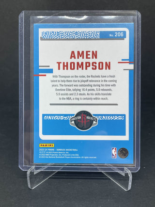 2023-24 Panini Donruss Amen Thompson Rated Rookie Red - No. 206