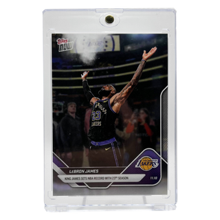 LeBron James - 2025-26 NBA Topps NOW® - Sets NBA Record With 23rd Season