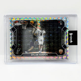 2025-26 Topps Chrome Dylan Harper Moment In Time Geometric Rookie #MT-17