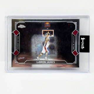 2025-26 Topps Chrome Update LeBron James Moment In Time #MT-13 (A)