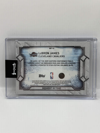 2025-26 Topps Chrome Update LeBron James Moment In Time #MT-13 (A)