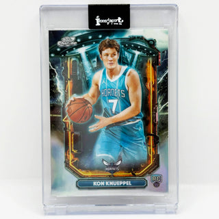 2025-26 Topps Cosmic Chrome Kon Knueppel Extraterrestrial Talent Refractor Rookie #ET-14