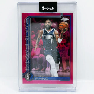 2025-26 Topps Chrome Update Kyrie Irving Magenta Refractor 385/399