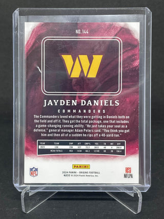 2024 Panini Origins Football Jayden Daniels RC Commanders - No. 144