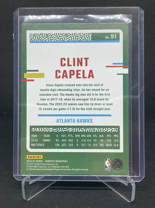 2023-24 Panini Donruss Clint Capela Red Fireworks 58/88