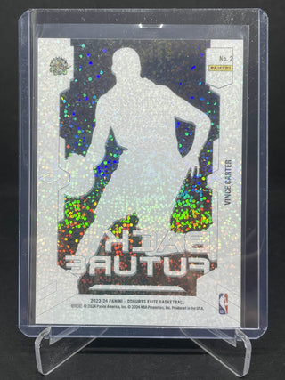 2023-24 Donruss Elite Vince Carter Back To The Future Red - No. 2