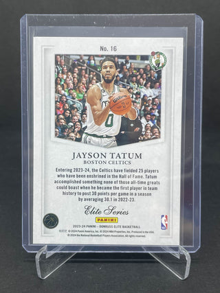 2023-24 Donruss Elite Series Jayson Tatum Red - No. 16